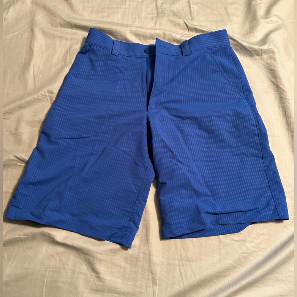Used Under Armour Blue Golf Shorts